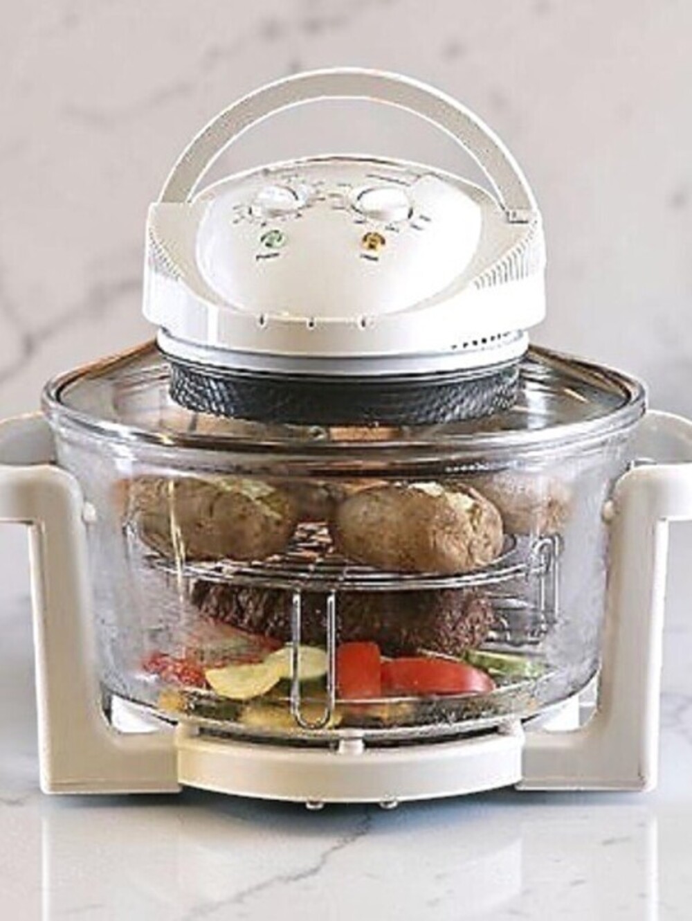 New FlavorWave Turbo 1300 Watt Convection Oven White